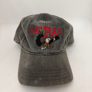 Vintage Dollywood N.F.P.A.E. Eagle Cap Gray Adjustable Baseball Hat Dolly Parton